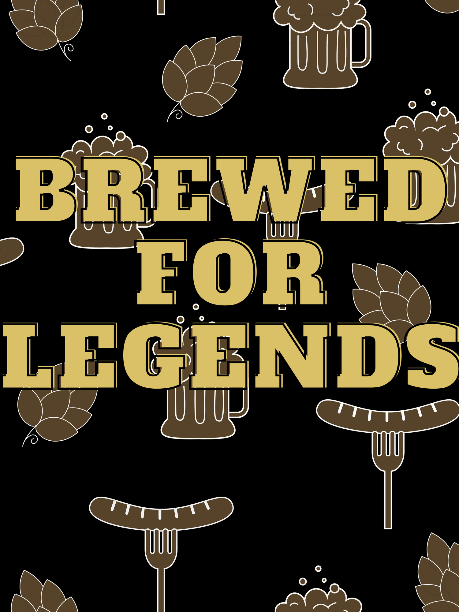 TEES as FRESH as YOUR FIRST PINT