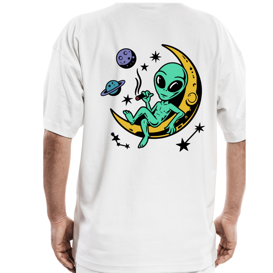 Peace Terry Oversized Tee