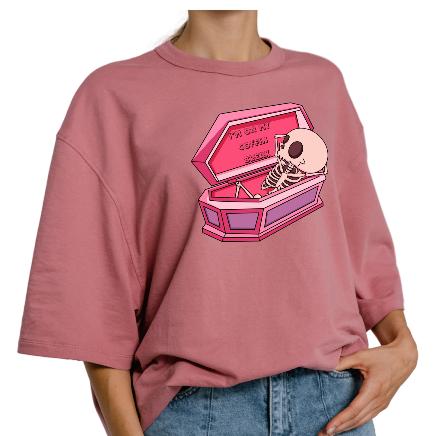 Coffin Oversized Terry T-Shirt