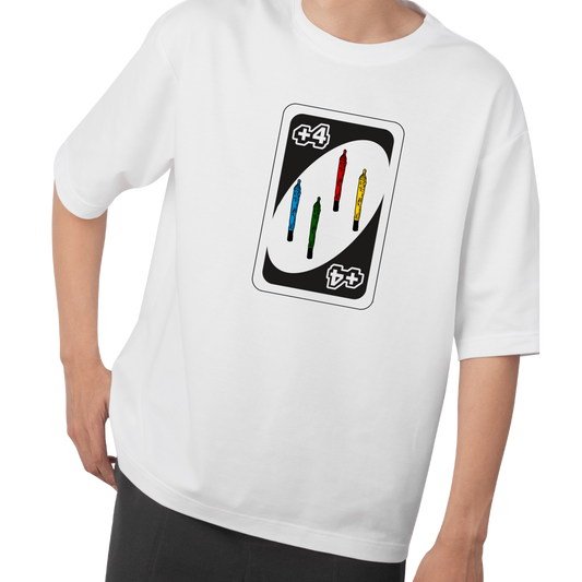 DRAW 4 Terry Oversized T-shirt