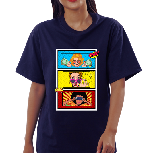 Pop Art Terry Oversized Tee