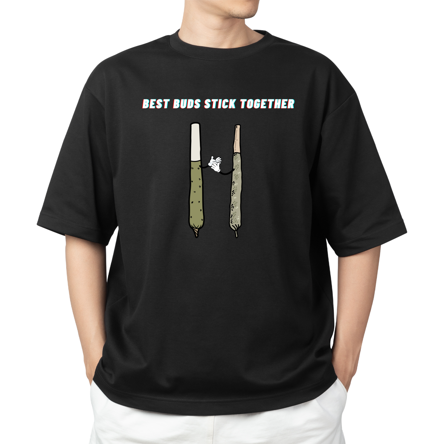 Buds Oversized Terry T-Shirt