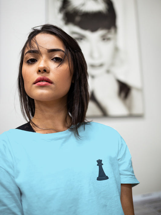 Queen Classic Crew Embroidery T-Shirt